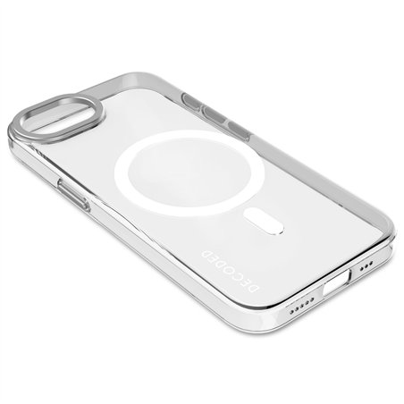 Decoded Recycled Plastic Backc. iPhone 16e Transparent White