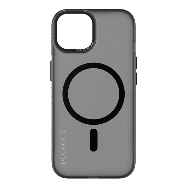 Decoded Recycled Plastic cust. post.  iPhone 15 nero
