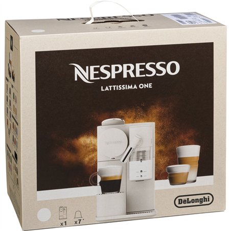 Nespresso Lattissima One EN 510.W by Delonghi, bianco