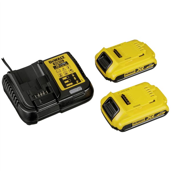 DeWalt DCD709D2T-QW avvitatore a percuss. a batt 18V