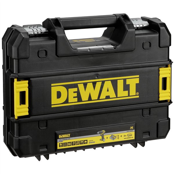 DeWalt DCD709D2T-QW avvitatore a percuss. a batt 18V