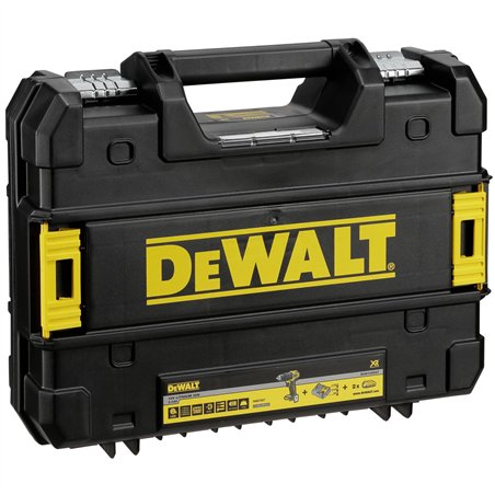 DeWalt DCD709D2T-QW avvitatore a percuss. a batt 18V
