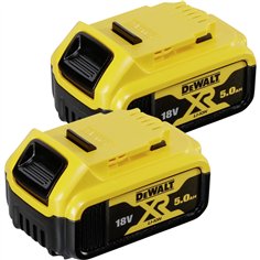 DeWalt DCB184P2-XJ 18V 5Ah set batterie