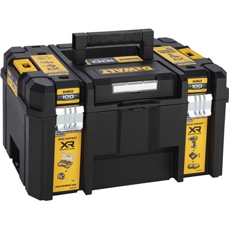 DeWalt DCZ100P2KT-QW Trapano avvitat.percuss. a batt.