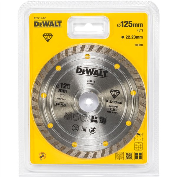 DeWalt DT3712-QZ disco diamantato 125mm