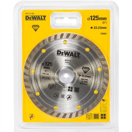 DeWalt DT3712-QZ disco diamantato 125mm