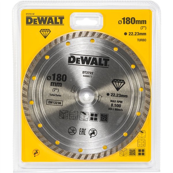 DeWalt DT3722-QZ disco diamantato 180mm