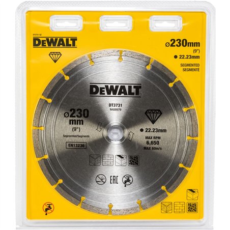 DeWalt DT3731-QZ disco diamantato     230mm