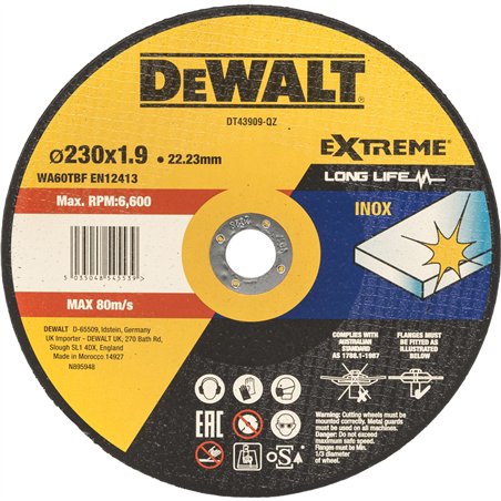 DeWalt DT43909-QZ Metall-Trennscheibe 230mm