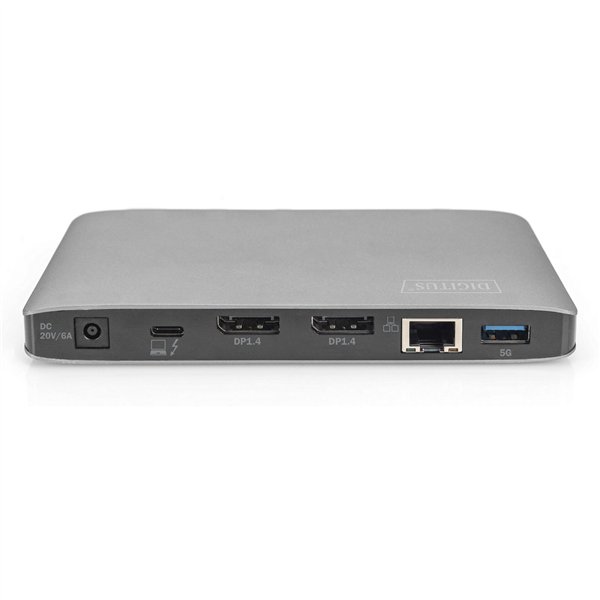 DIGITUS Thunderbolt 3 Dockingstation 8K, USB tipo C
