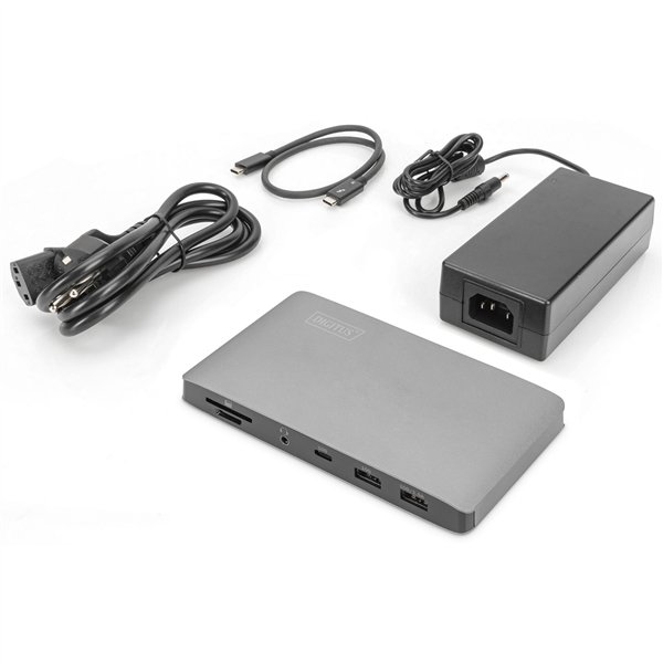 DIGITUS Thunderbolt 3 Dockingstation 8K, USB tipo C