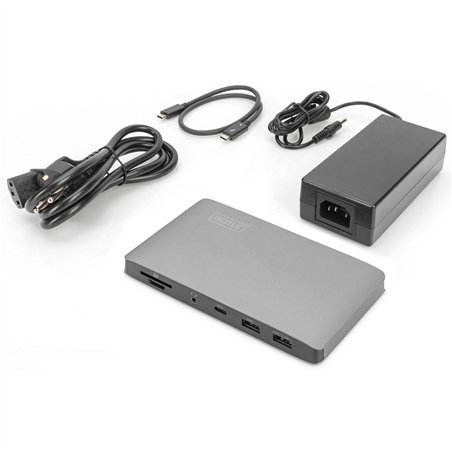 DIGITUS Thunderbolt 3 Dockingstation 8K, USB tipo C