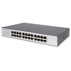 DIGITUS 24-Port Fast Ethernet Switch, Unmanaged