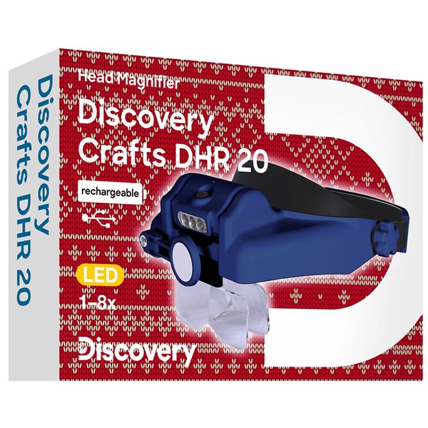 Discovery Crafts DHR 20 lente d'ingrandimento frontale ricar.