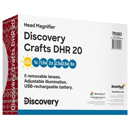 Discovery Crafts DHR 20 lente d'ingrandimento frontale ricar.