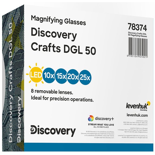 Discovery Crafts DGL 50 occhiali d'ingrandimento