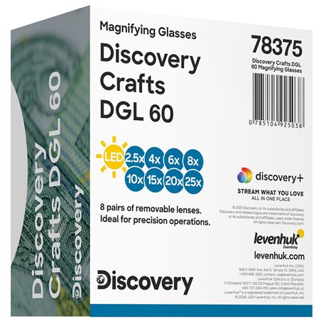 Discovery Crafts DGL 60 occhiali d'ingrandimento