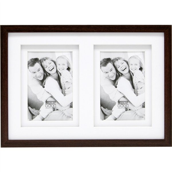 Deknudt S65KQ2           2x13x18 legno Galerie braun Passepartout