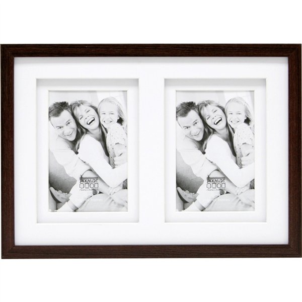 Deknudt S65KQ2           2x15x20 legno Galerie braun Passepartout