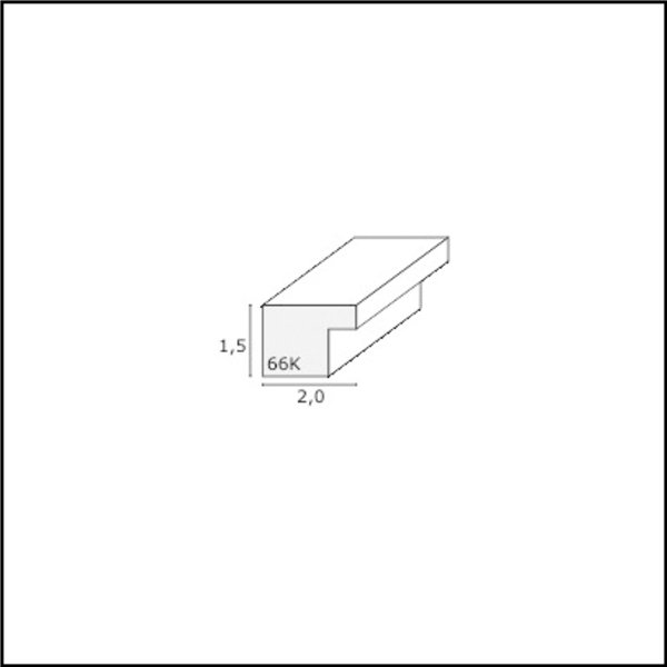 Deknudt S66KF2 P1          13x18 legno nero con Passepartout