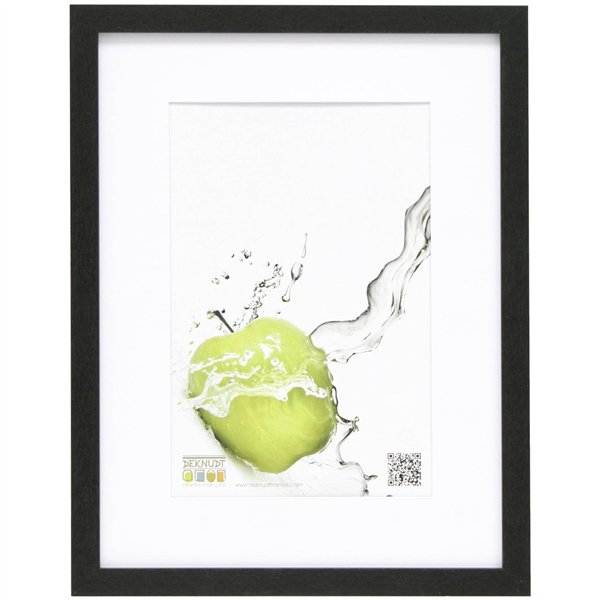 Deknudt S66KF2 P1          18x24 legno nero con Passepartout