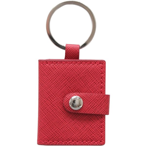 Deknudt Portachiavi rosso 3,5x4,5 similpelle S59NS4