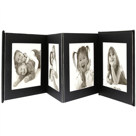 Deknudt Leporello nero 8x10x15 similpelle 8 Bilder A66DC2 8PH