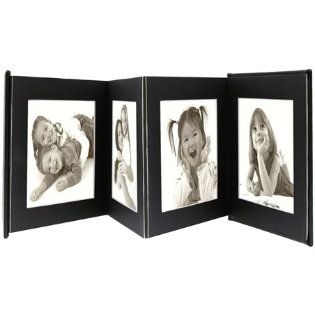 Deknudt Leporello nero 8x13x18 similpelle 8 Bilder A66DC2 8PH