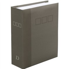 Deknudt Einsteckalbum  12,5x16,5 100 foto 10x15 grau A40H70100PH