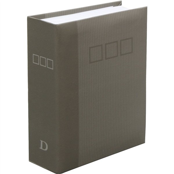 Deknudt Einsteckalbum  12,5x16,5 100 foto 10x15 grau A40H70100PH