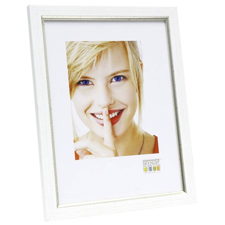 Deknudt S46AF1             13x18 plastica bianco con argento