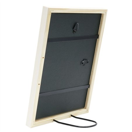 Deknudt S41JL1 DIN A4    21x29,7 legno bianco, modanatura stretta