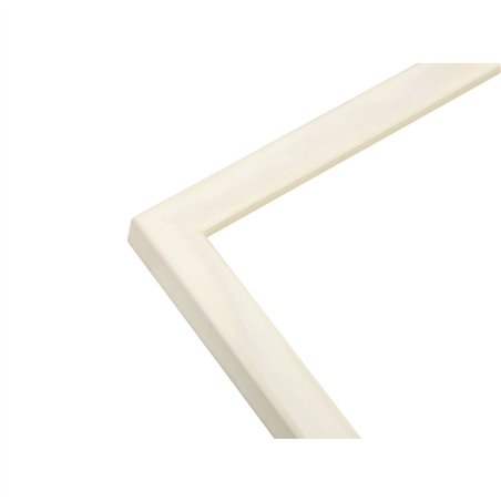 Deknudt S41JL1 DIN A4    21x29,7 legno bianco, modanatura stretta