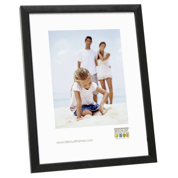 Deknudt S41JL2 DIN A4    21x29,7 legno nero, modanatura stretta