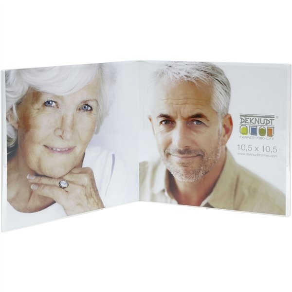 Deknudt S58RL2       2x10,5x10,5 plastica trasparente plexi