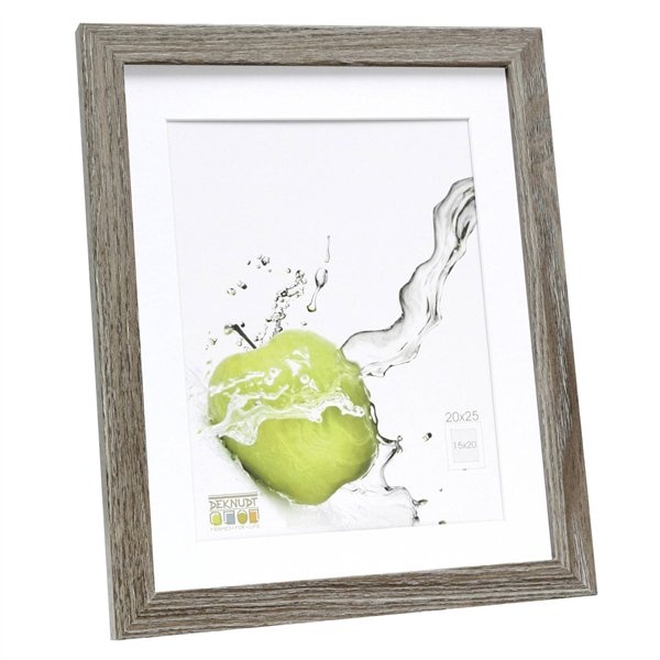 Deknudt S66KH3 P1          20x25 Holz grau eiche con Passepartout