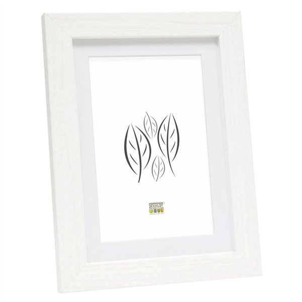 Deknudt S66KF1 P1          30x45 legno, bianco con passepartout