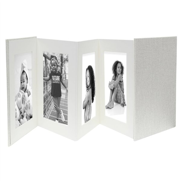 Deknudt Leporello grigio 8x13x18 Lino, 8 foto      A66DC7 8PH