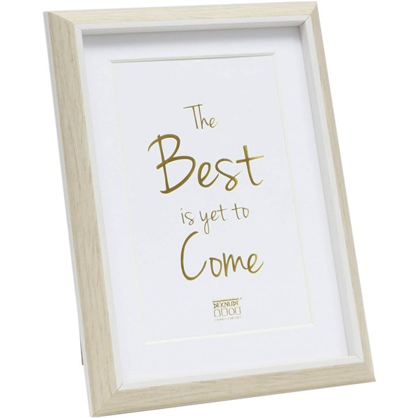 Deknudt S46WG3 P1 plastica 20x30 chiaro natur.,bordo bian.Passep.