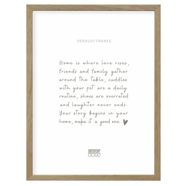 Deknudt S47CJ1             13x18 cornice di quercia massicc.