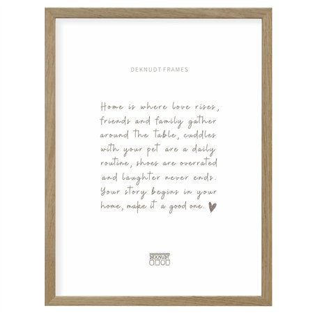 Deknudt S47CJ1             13x18 cornice di quercia massicc.