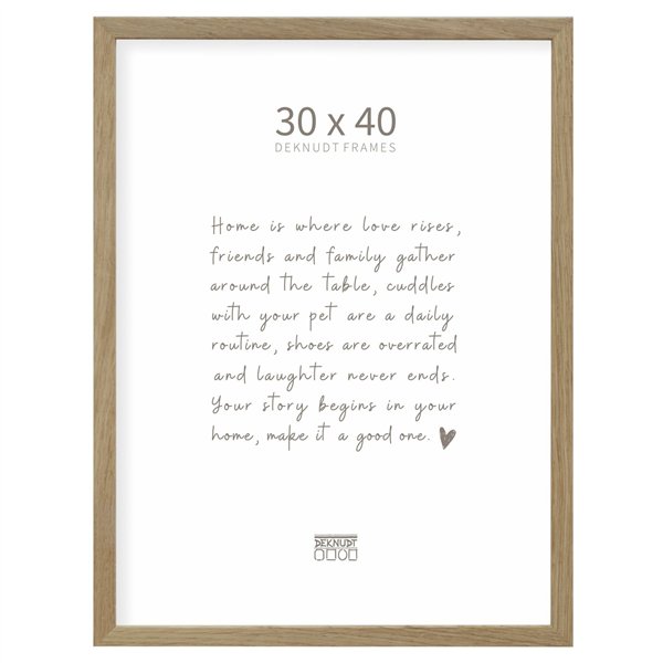 Deknudt S47CJ1             30x40 cornice di quercia massicc.