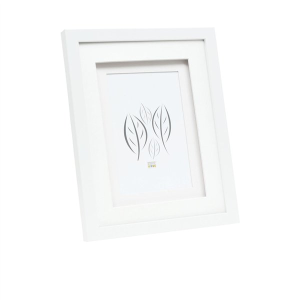 Deknudt S65KK1 bianco 15x20 legno doppio passepartout