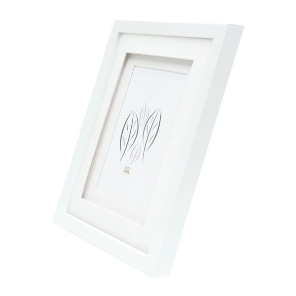 Deknudt S65KK1 bianco 15x20 legno doppio passepartout