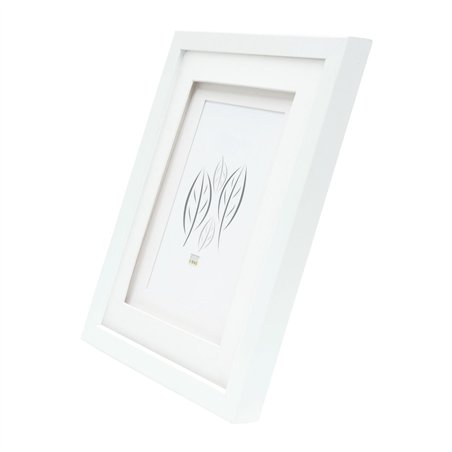 Deknudt S65KK1 bianco 15x20 legno doppio passepartout