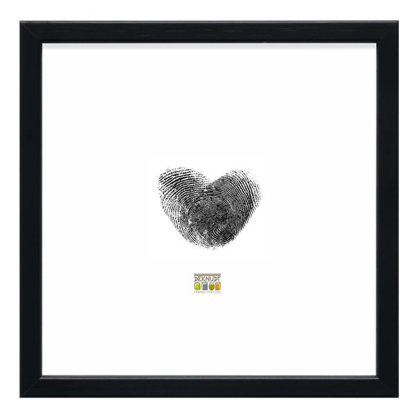 Deknudt S41JL2             30x30 legno nero, modanatura stretta