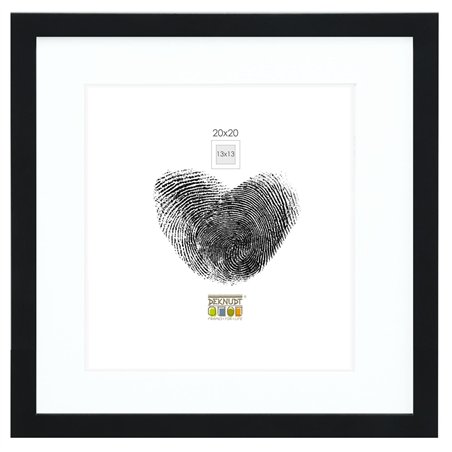 Deknudt S66KF2 P1          20x20 legno nero con passepartout