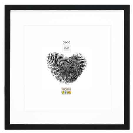 Deknudt S66KF2 P1          30x30 legno nero con passepartout