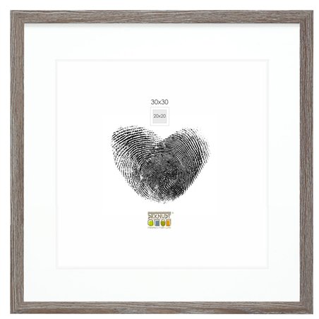 Deknudt S66KH3 P1          30x30 legno grigio con passepartout