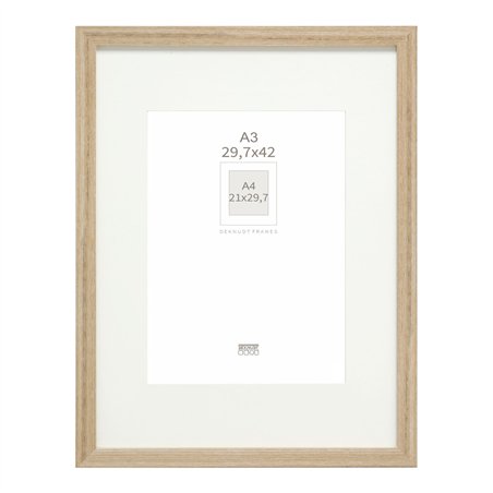 Deknudt S66KH1 P1 DIN A3 29,7x42 legno color quercia con passep.